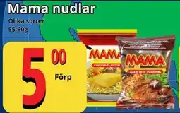 Supergrossen Mama nudlar erbjuda