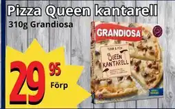 Supergrossen Pizza Queen kantarell erbjuda