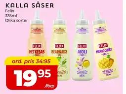 Matrix Butikerna FELIX Kalla såser erbjuda