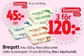 ICA Supermarket BREGOTT erbjuda