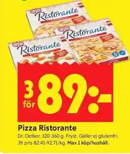 ICA Supermarket Pizza Ristorante erbjuda