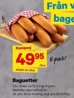 City Gross Baguetter erbjuda