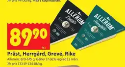 ICA Supermarket Präst, Herrgård, Grevé, Rike erbjuda