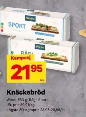 City Gross KNÄCKEBRÖD erbjuda