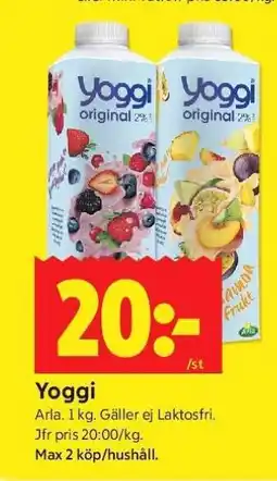 ICA Supermarket YOGGI erbjuda