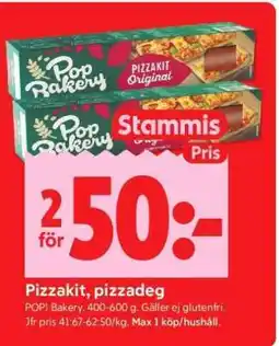 ICA Supermarket PIZZAKIT, PIZZADEG erbjuda