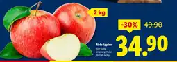 Lidl Röda äpplen erbjuda
