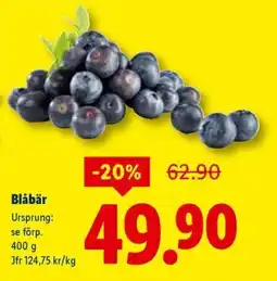 Lidl Blåbär erbjuda