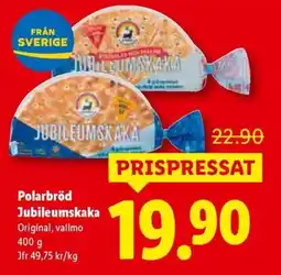 Lidl Polarbröd Jubileumskaka erbjuda