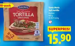 Lidl Santa Maria Soft tortilla erbjuda
