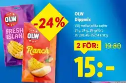 Lidl OLW Dippmix erbjuda