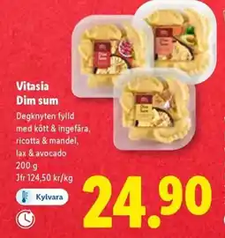 Lidl Vitasia Dim sum erbjuda