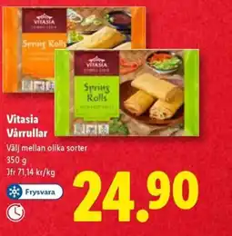 Lidl Vitasia Vårrullar erbjuda