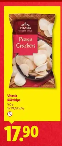 Lidl Vitasia Räkchips erbjuda