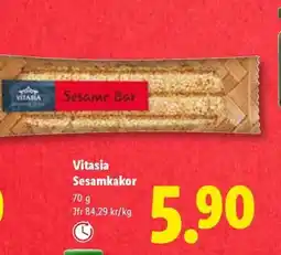 Lidl Vitasia Sesamkakor erbjuda