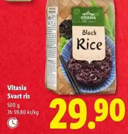 Lidl VITASIA Svart ris erbjuda