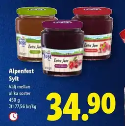 Lidl Alpenfest Sylt erbjuda