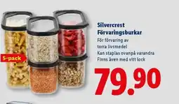 Lidl Silvercrest Förvaringsburkar erbjuda