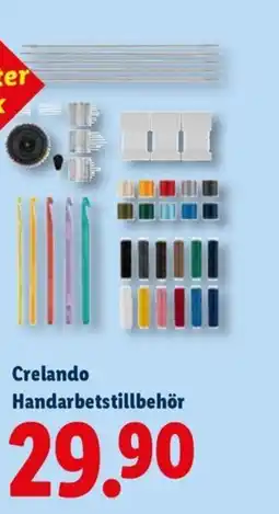 Lidl Crelando Handarbetstillbehör erbjuda