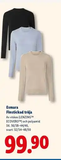 Lidl Esmara Finstickad tröja erbjuda