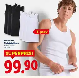 Lidl Esmara Men Finribbade linnen erbjuda