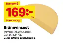 City Gross Brännvinsost erbjuda