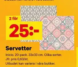 City Gross Servetter erbjuda