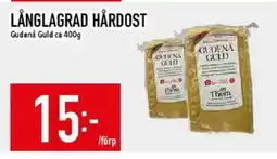 Matdax GUDENA GULD Långlagrad hårdost erbjuda