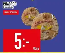 Matdax Il Forno Pitabröd erbjuda