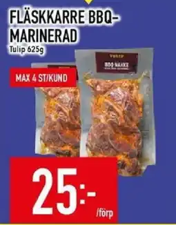 Matdax TULIP Fläskkarre BBQ- marinerad erbjuda