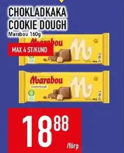 Matdax Marabou Chokladkaka cookie dough erbjuda