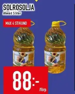 Matdax Alwaid Solrosolja erbjuda