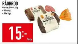 Matdax Garant Rågbröd erbjuda