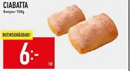 Matdax Ciabatta erbjuda