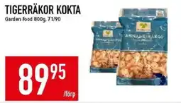 Matdax Tigerräkor kokta erbjuda