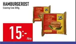 Matdax Country Cow Hamburgerost erbjuda