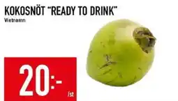 Matdax Kokosnöt "Ready to drink" erbjuda