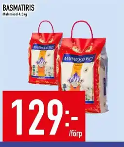 Matdax Mahmood Basmatiris erbjuda