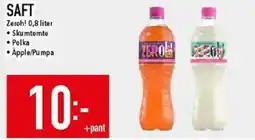 Matdax Zeroh! Saft erbjuda