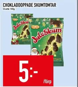 Matdax Cloetta Chokladdoppade skumtomtar erbjuda