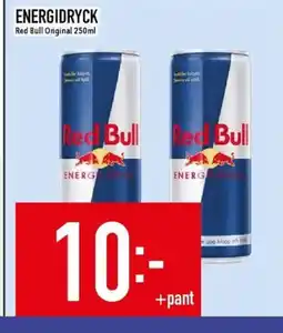 Matdax Red Bull Energidryck erbjuda