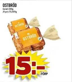 Matdax Garant Ostbröd erbjuda