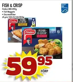 Matdax Findus Fish & crisp erbjuda