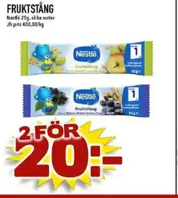 Matdax Nestle Fruktstång erbjuda