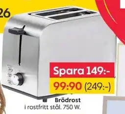 Rusta Brödrost erbjuda