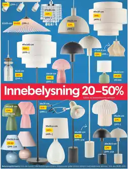 Rusta Belysningskampanj erbjuda