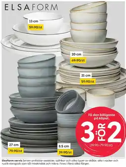 Rusta Elsaform servis erbjuda