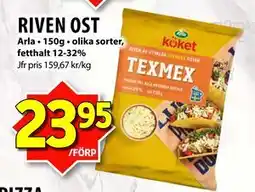 Matvärlden Tensta RIVEN OST erbjuda