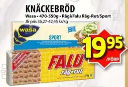 Matvärlden Tensta KNÄCKEBRÖD erbjuda