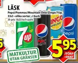 Matvärlden Tensta LÄSK erbjuda
